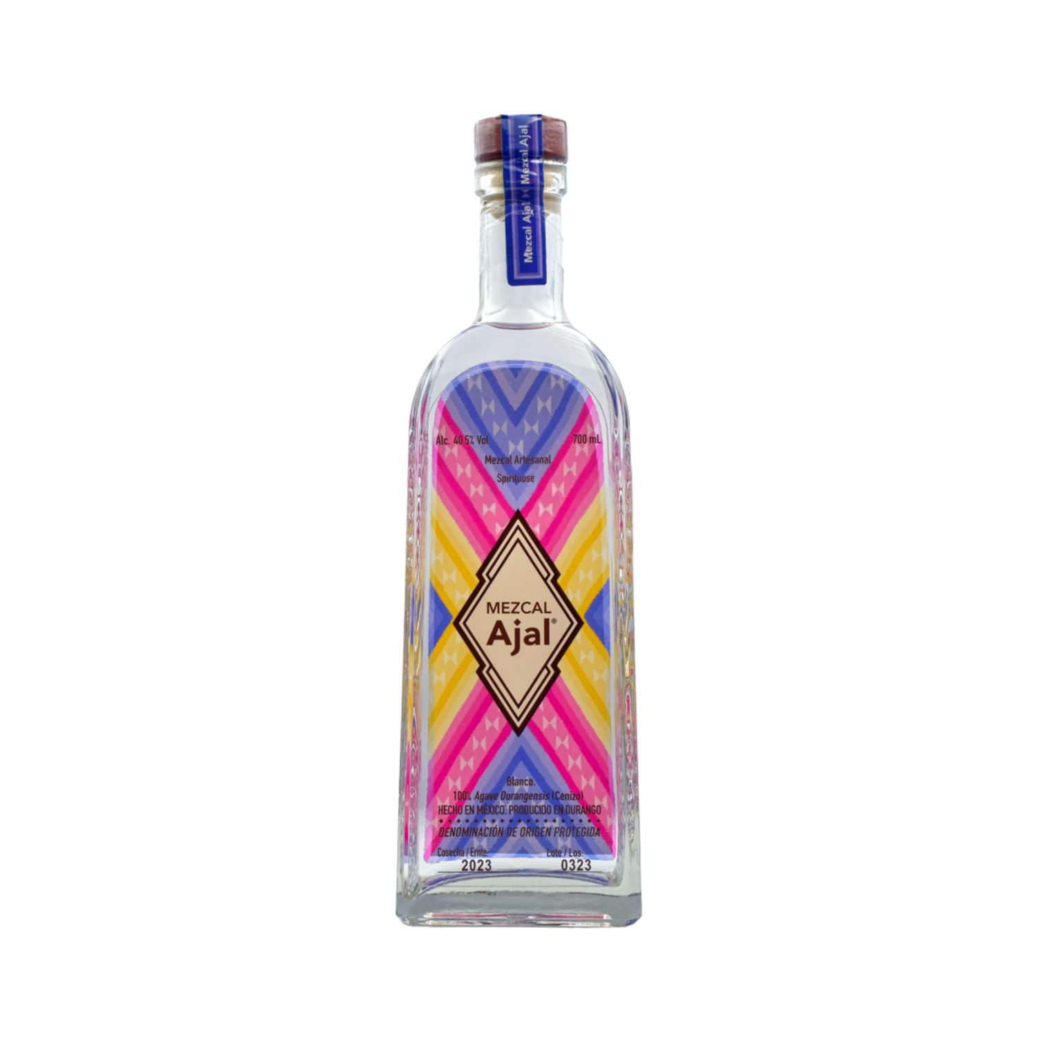 Mezcal Ajal | 100% Cenizo Agave | Artesanal | Joven | 700ml