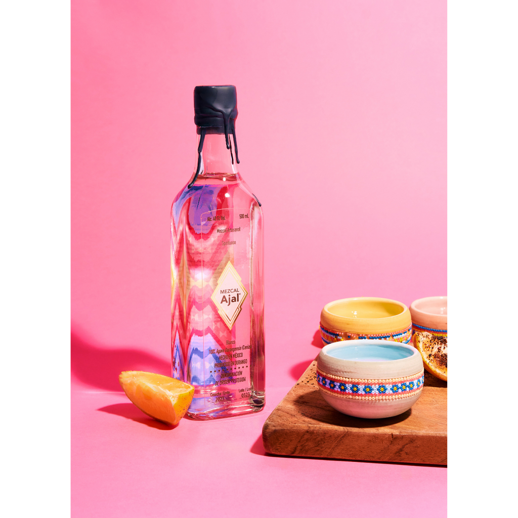 Mezcal Ajal | 100% Cenizo Agave | Artesanal | Joven | 500ml