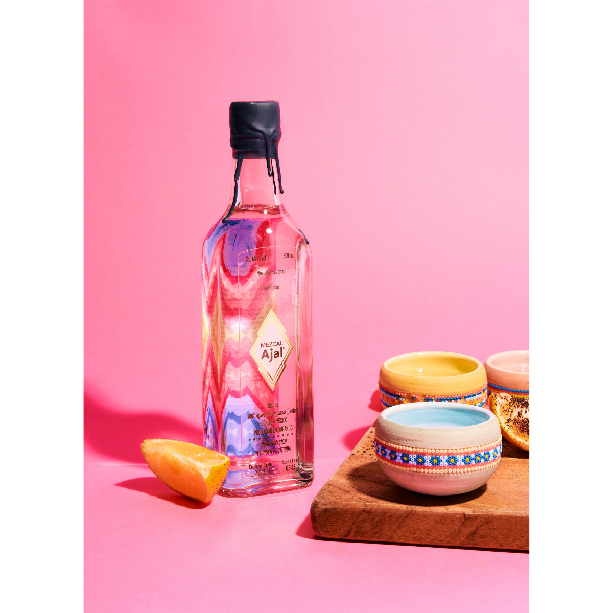 Mezcal Ajal | 100% Cenizo Agave | Artesanal | Joven | 500ml