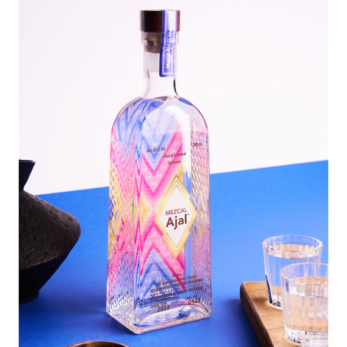Mezcal Ajal | 100% Cenizo Agave | Artesanal | Joven | 700ml